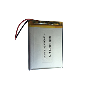 3.7V  505473-2500mAh無線溫度傳感器電池