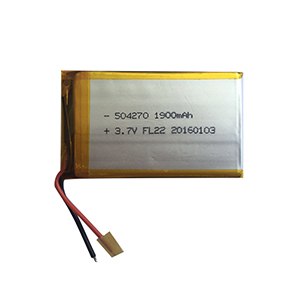 3.7V 1900mAh 504270醫(yī)療設備電池