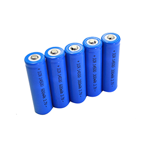 14500 300mAh 3.7V 尖頭5號充電電池