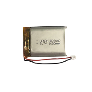 3.7V 1030mAh 803040 LED燈美容儀電池