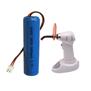 3.7V 2600mAh光固化機鋰電池
